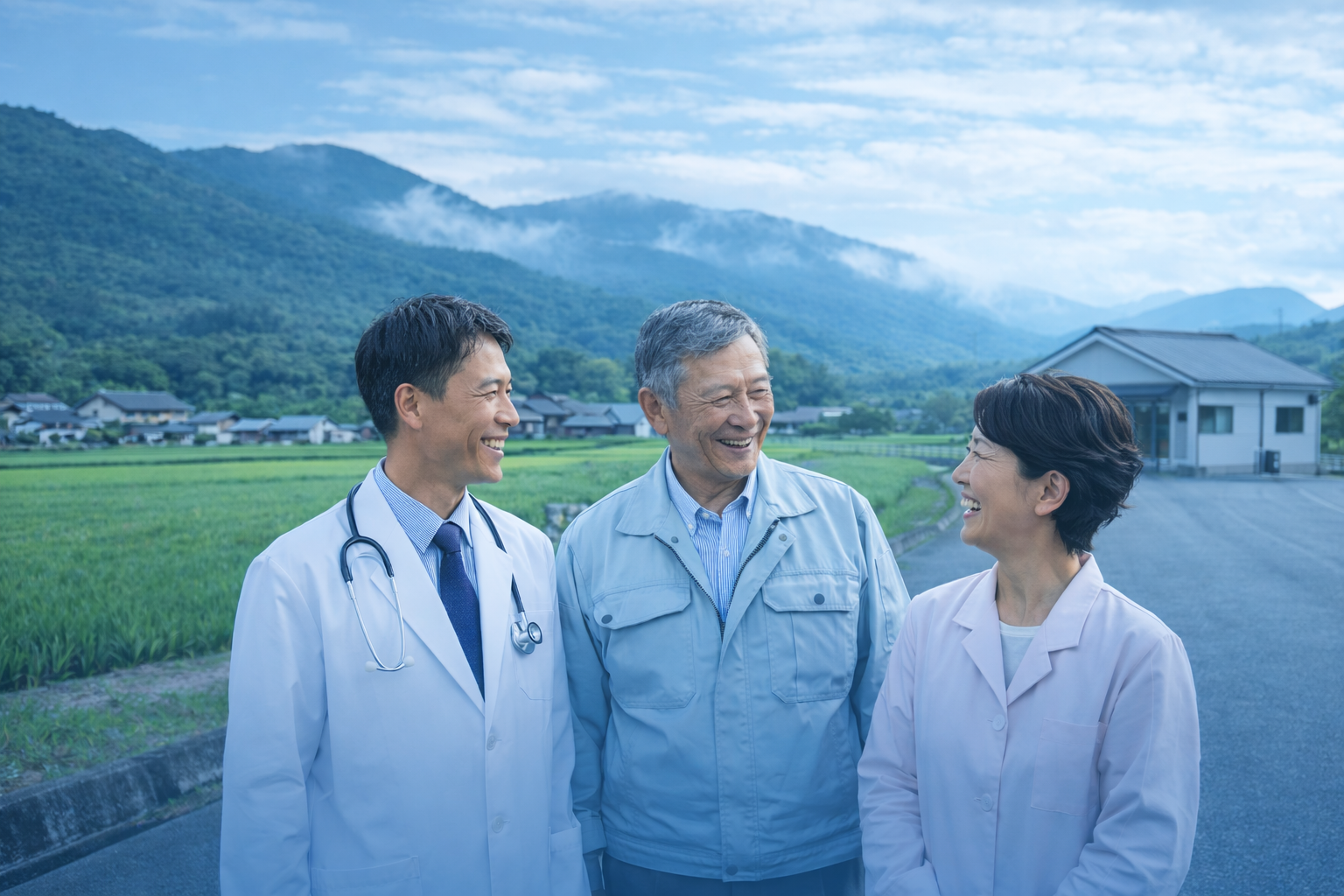 地域医療を支える医師派遣・診療所運営のイメージ